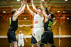 Basketball, Basketball Zweite Liga, Grunddurchgang 13.Runde, BBC Nord Dragonz, Basket Flames, Lukas Knor (23)