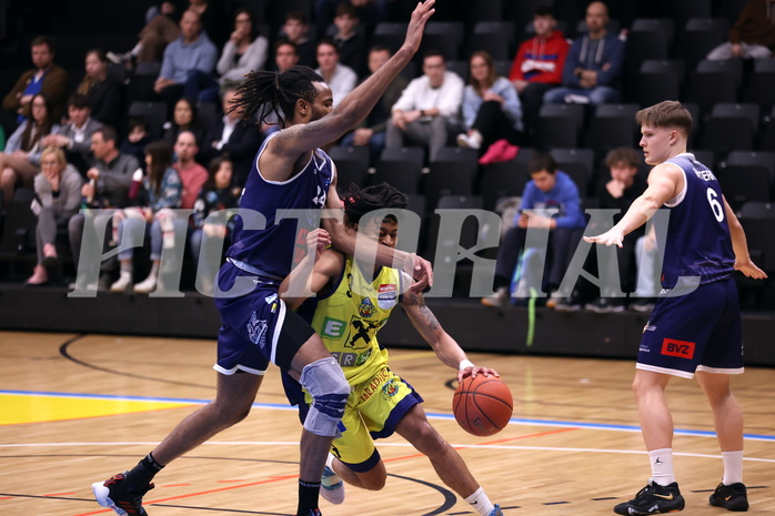10.04.2023, Graz, Raiffeisen Sportpark Graz, Basketball Superliga 2022/23, 9. Qualifikationsrunde, UBSC Raiffeisen Graz vs. COLDAMARIS BBC Nord Dragonz