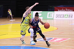 10.04.2023, Graz, Raiffeisen Sportpark Graz, Basketball Superliga 2022/23, 9. Qualifikationsrunde, UBSC Raiffeisen Graz vs. COLDAMARIS BBC Nord Dragonz
