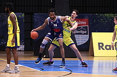 10.04.2023, Graz, Raiffeisen Sportpark Graz, Basketball Superliga 2022/23, 9. Qualifikationsrunde, UBSC Raiffeisen Graz vs. COLDAMARIS BBC Nord Dragonz