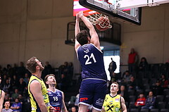 10.04.2023, Graz, Raiffeisen Sportpark Graz, Basketball Superliga 2022/23, 9. Qualifikationsrunde, UBSC Raiffeisen Graz vs. COLDAMARIS BBC Nord Dragonz