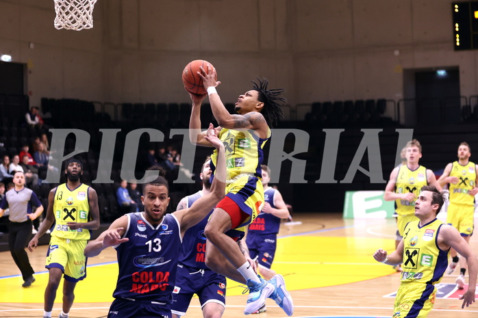 10.04.2023, Graz, Raiffeisen Sportpark Graz, Basketball Superliga 2022/23, 9. Qualifikationsrunde, UBSC Raiffeisen Graz vs. COLDAMARIS BBC Nord Dragonz