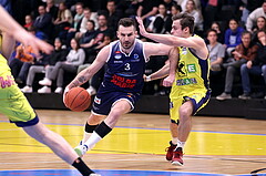 10.04.2023, Graz, Raiffeisen Sportpark Graz, Basketball Superliga 2022/23, 9. Qualifikationsrunde, UBSC Raiffeisen Graz vs. COLDAMARIS BBC Nord Dragonz
