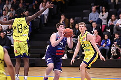 10.04.2023, Graz, Raiffeisen Sportpark Graz, Basketball Superliga 2022/23, 9. Qualifikationsrunde, UBSC Raiffeisen Graz vs. COLDAMARIS BBC Nord Dragonz
