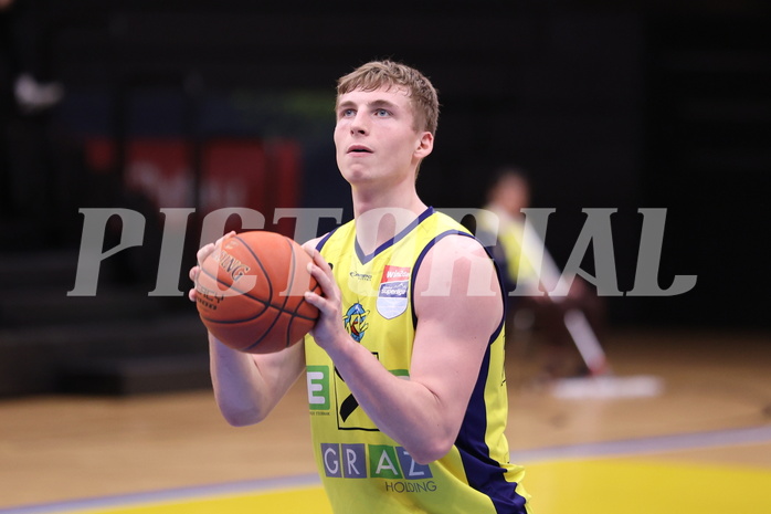 10.04.2023, Graz, Raiffeisen Sportpark Graz, Basketball Superliga 2022/23, 9. Qualifikationsrunde, UBSC Raiffeisen Graz vs. COLDAMARIS BBC Nord Dragonz
