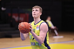 10.04.2023, Graz, Raiffeisen Sportpark Graz, Basketball Superliga 2022/23, 9. Qualifikationsrunde, UBSC Raiffeisen Graz vs. COLDAMARIS BBC Nord Dragonz