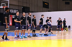 10.04.2023, Graz, Raiffeisen Sportpark Graz, Basketball Superliga 2022/23, 9. Qualifikationsrunde, UBSC Raiffeisen Graz vs. COLDAMARIS BBC Nord Dragonz