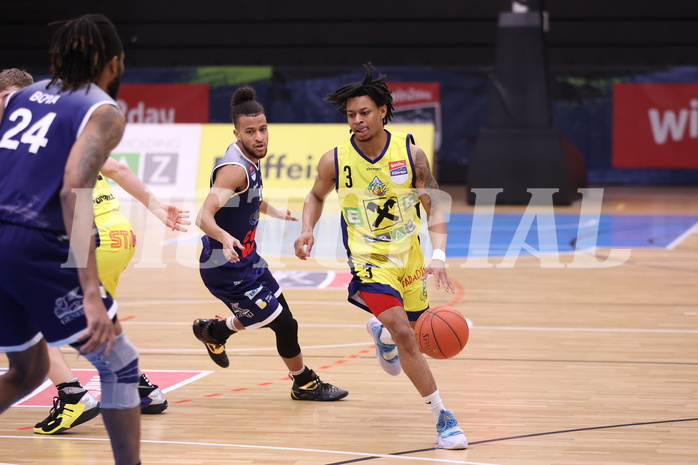 10.04.2023, Graz, Raiffeisen Sportpark Graz, Basketball Superliga 2022/23, 9. Qualifikationsrunde, UBSC Raiffeisen Graz vs. COLDAMARIS BBC Nord Dragonz