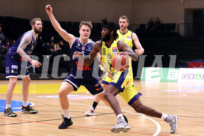10.04.2023, Graz, Raiffeisen Sportpark Graz, Basketball Superliga 2022/23, 9. Qualifikationsrunde, UBSC Raiffeisen Graz vs. COLDAMARIS BBC Nord Dragonz