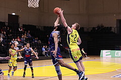 10.04.2023, Graz, Raiffeisen Sportpark Graz, Basketball Superliga 2022/23, 9. Qualifikationsrunde, UBSC Raiffeisen Graz vs. COLDAMARIS BBC Nord Dragonz