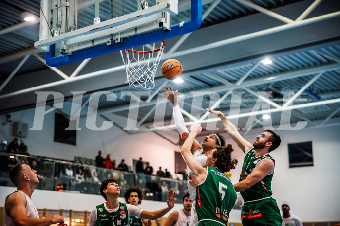 Basketball, Basketball Zweite Liga 2024/25, Grunddurchgang 11.Runde, UDW Alligators, Future Team Steiermark, Marko Kolaric (30)