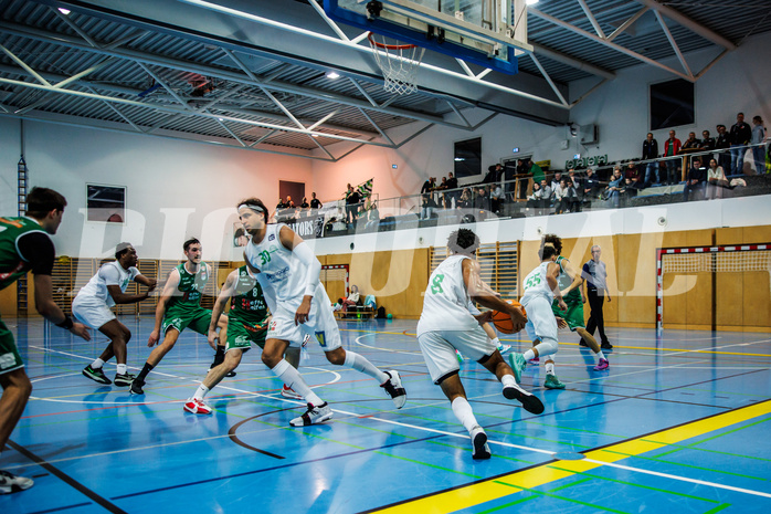 Basketball, Basketball Zweite Liga 2024/25, Grunddurchgang 11.Runde, UDW Alligators, Future Team Steiermark, Steven Kaltenbrunner (8)