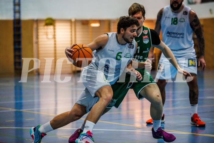 Basketball, Basketball Zweite Liga 2024/25, Grunddurchgang 11.Runde, UDW Alligators, Future Team Steiermark, Ognjen Drljaca (6)