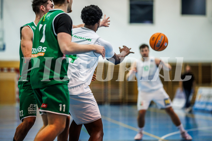 Basketball, Basketball Zweite Liga 2024/25, Grunddurchgang 11.Runde, UDW Alligators, Future Team Steiermark, Kingsley Fobi (14)