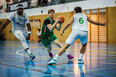 Basketball, Basketball Zweite Liga 2024/25, Grunddurchgang 11.Runde, UDW Alligators, Future Team Steiermark, William Emiohe (15), Alan Derado (11)