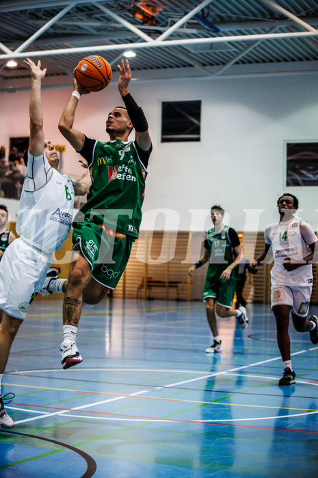 Basketball, Basketball Zweite Liga 2024/25, Grunddurchgang 11.Runde, UDW Alligators, Future Team Steiermark, Justin McCaw (9)