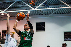 Basketball, Basketball Zweite Liga 2024/25, Grunddurchgang 11.Runde, UDW Alligators, Future Team Steiermark, Justin McCaw (9)