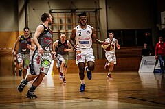 Basketball, 2.Bundesliga, Playoff VF Spiel 2, Mattersburg Rocks, Villach Raiders, Royce Woodridge (2)