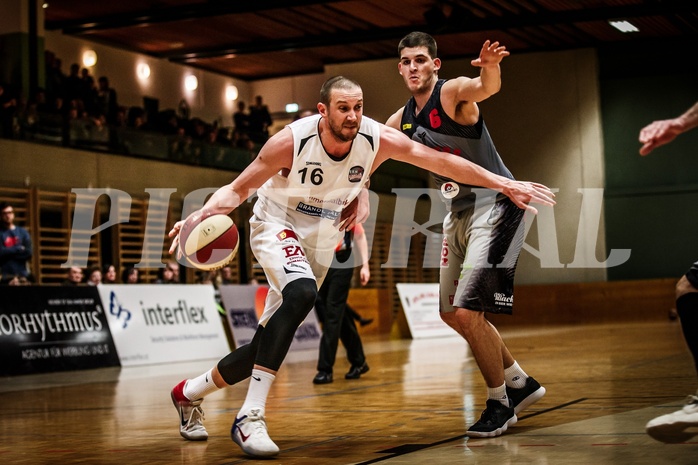 Basketball, 2.Bundesliga, Playoff VF Spiel 2, Mattersburg Rocks, Villach Raiders, Corey HALLETT (16)
