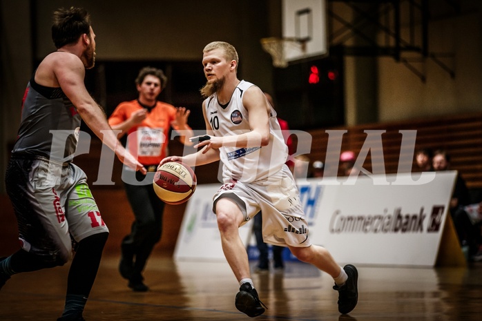 Basketball, 2.Bundesliga, Playoff VF Spiel 2, Mattersburg Rocks, Villach Raiders, Claudio VANCURA (10)