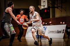 Basketball, 2.Bundesliga, Playoff VF Spiel 2, Mattersburg Rocks, Villach Raiders, Claudio VANCURA (10)