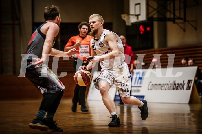 Basketball, 2.Bundesliga, Playoff VF Spiel 2, Mattersburg Rocks, Villach Raiders, Claudio VANCURA (10)