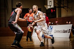 Basketball, 2.Bundesliga, Playoff VF Spiel 2, Mattersburg Rocks, Villach Raiders, Claudio VANCURA (10)