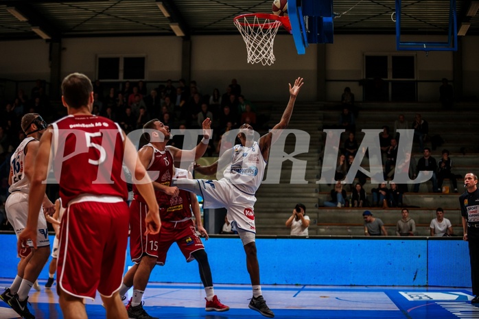 Basketball, ABL 2018/19, Grunddurchgang 11.Runde, Oberwart Gunners, Traiskirchen Lions, Justin Coleman (8)