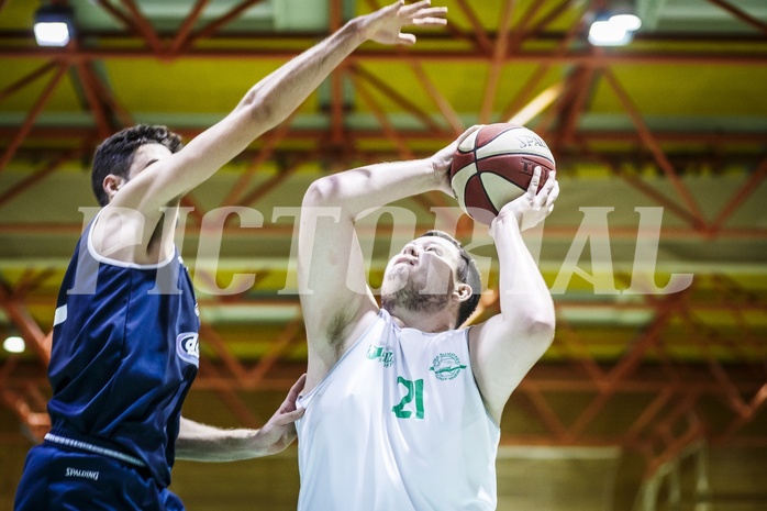 Basketball, 2.Bundesliga, Grunddurchgang 11.Runde, BBC Nord Dragonz, UDW Alligators, Lukas Geyrhofer (21)
