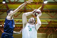 Basketball, 2.Bundesliga, Grunddurchgang 11.Runde, BBC Nord Dragonz, UDW Alligators, Lukas Geyrhofer (21)