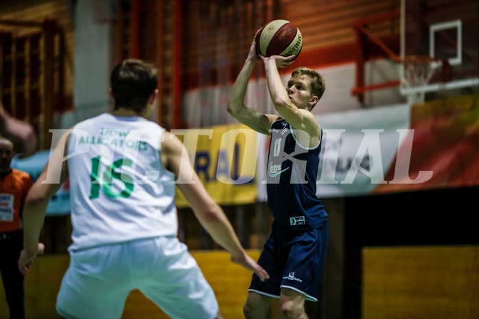 Basketball, 2.Bundesliga, Grunddurchgang 11.Runde, BBC Nord Dragonz, UDW Alligators, Christian Lehrer (11)