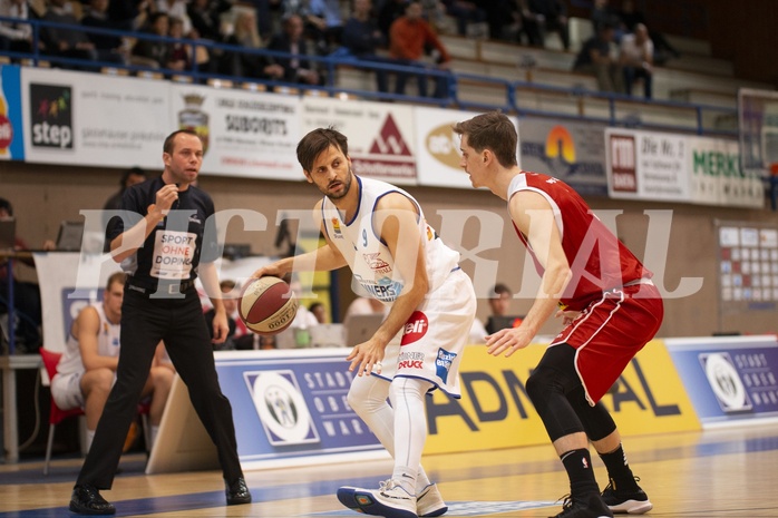 Basketball, ABL 2018/19, Grunddurchgang 11.Runde, Oberwart Gunners, Traiskirchen Lions, Hannes Ochsenhofer (9)