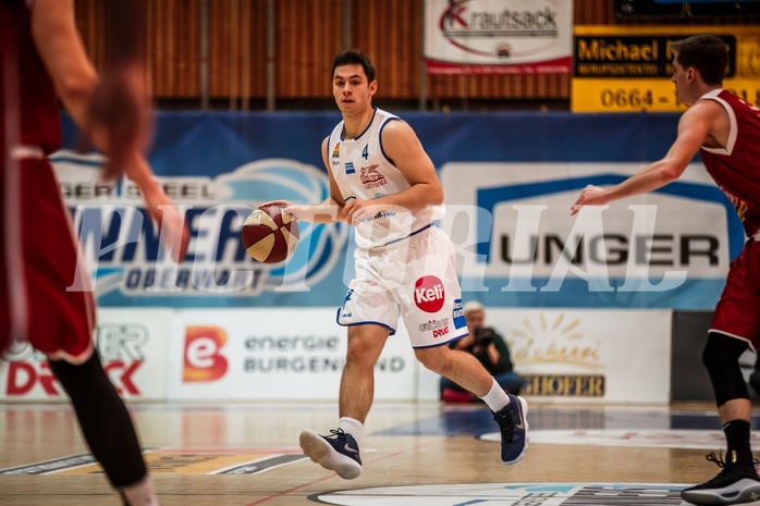 Basketball, ABL 2018/19, Grunddurchgang 11.Runde, Oberwart Gunners, Traiskirchen Lions, Jakob Szkutta (4)