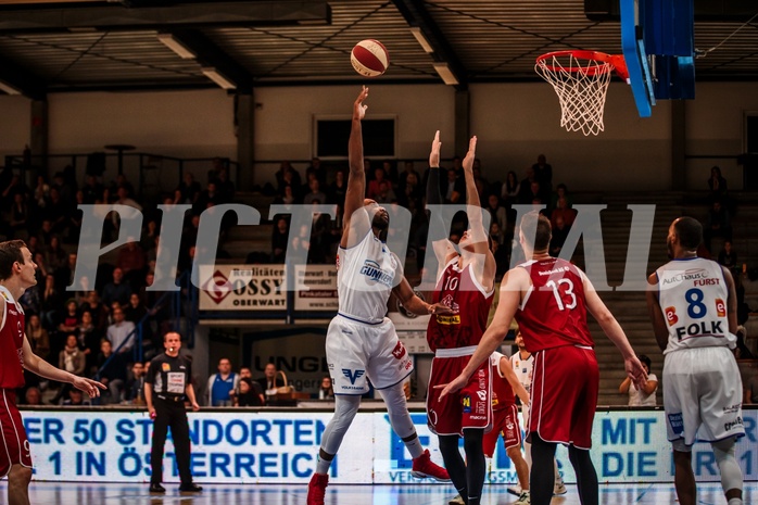 Basketball, ABL 2018/19, Grunddurchgang 11.Runde, Oberwart Gunners, Traiskirchen Lions, Christopher Tawiah (14)