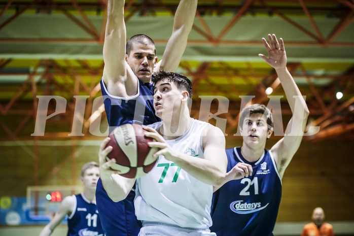 Basketball, 2.Bundesliga, Grunddurchgang 11.Runde, BBC Nord Dragonz, UDW Alligators, Marko Goranovic (77)