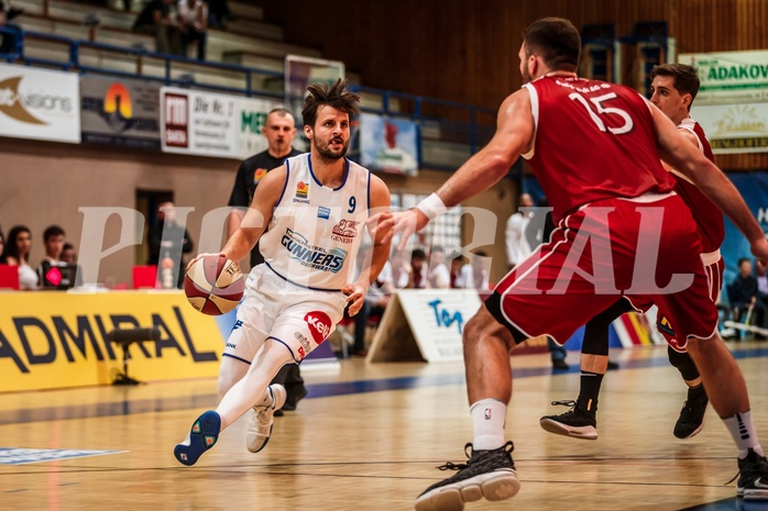 Basketball, ABL 2018/19, Grunddurchgang 11.Runde, Oberwart Gunners, Traiskirchen Lions, Hannes Ochsenhofer (9)