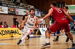 Basketball, ABL 2018/19, Grunddurchgang 11.Runde, Oberwart Gunners, Traiskirchen Lions, Hannes Ochsenhofer (9)