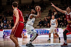 Basketball, ABL 2018/19, Grunddurchgang 11.Runde, Oberwart Gunners, Traiskirchen Lions, Justin Coleman (8)