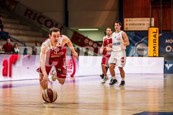 Basketball, ABL 2018/19, Grunddurchgang 11.Runde, Oberwart Gunners, Traiskirchen Lions, Benedikt Danek (9)