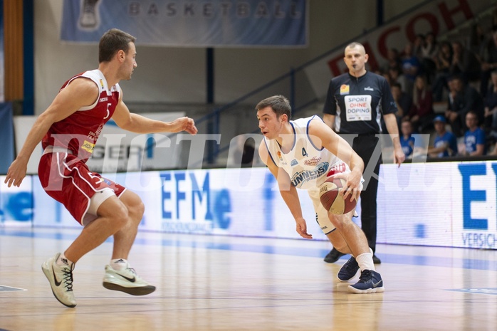 Basketball, ABL 2018/19, Grunddurchgang 11.Runde, Oberwart Gunners, Traiskirchen Lions, Jakob Szkutta (4)