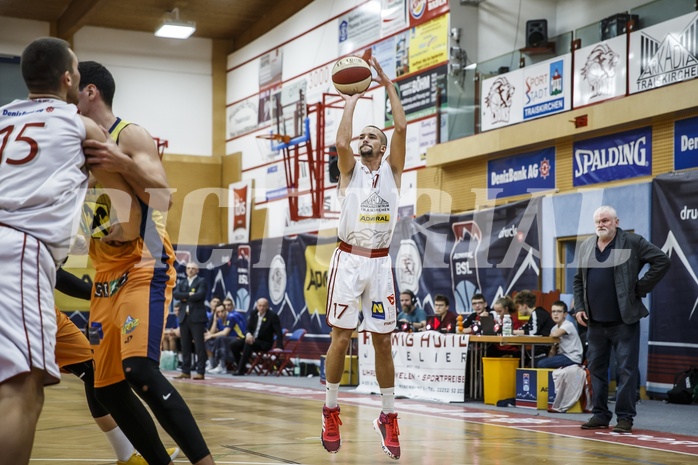 Basketball, Admiral Basketball Superliga 2019/20, Grunddurchgang 3.Runde, Traiskirchen Lions, UBSC Graz, Oscar Schmit (17)
