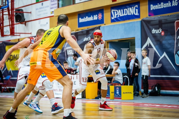 Basketball, Admiral Basketball Superliga 2019/20, Grunddurchgang 3.Runde, Traiskirchen Lions, UBSC Graz, Shawn L. Ray (13)