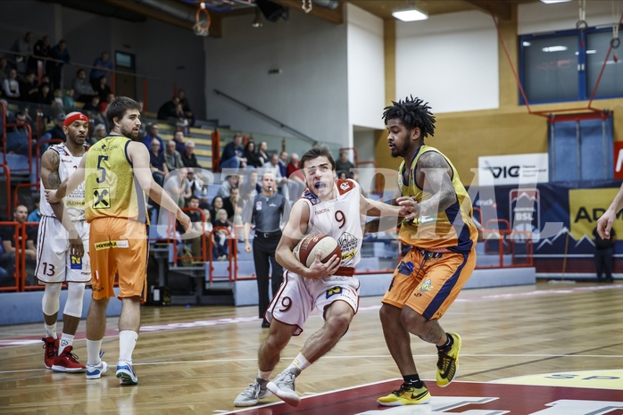 Basketball, Admiral Basketball Superliga 2019/20, Grunddurchgang 3.Runde, Traiskirchen Lions, UBSC Graz, Paul Isbetcherian (9)