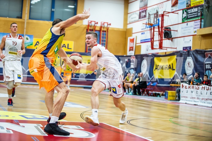 Basketball, Admiral Basketball Superliga 2019/20, Grunddurchgang 3.Runde, Traiskirchen Lions, UBSC Graz, Maris Ziedins(18)