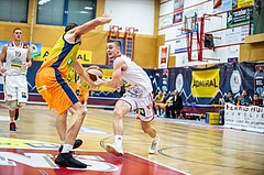 Basketball, Admiral Basketball Superliga 2019/20, Grunddurchgang 3.Runde, Traiskirchen Lions, UBSC Graz, Maris Ziedins(18)
