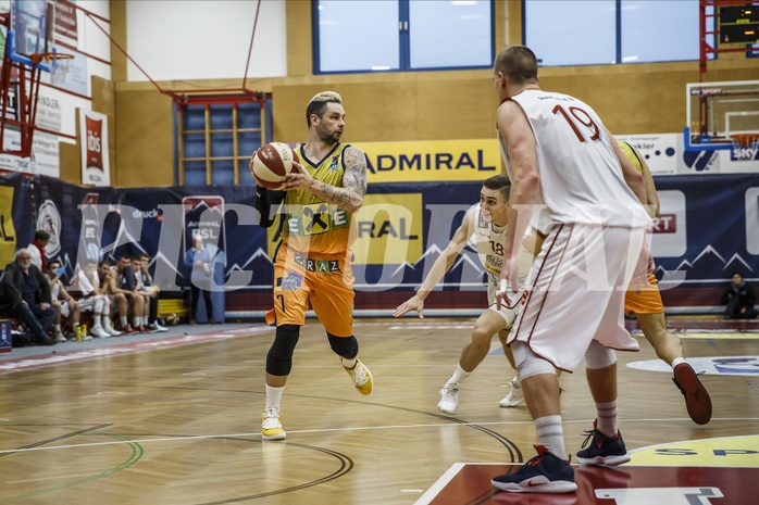 Basketball, Admiral Basketball Superliga 2019/20, Grunddurchgang 3.Runde, Traiskirchen Lions, UBSC Graz, Marko Car