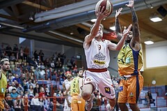 Basketball, Admiral Basketball Superliga 2019/20, Grunddurchgang 3.Runde, Traiskirchen Lions, UBSC Graz, Paul Isbetcherian (9)