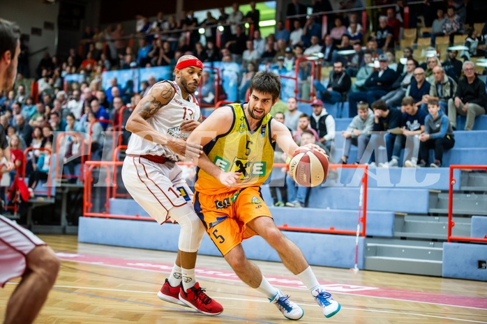 Basketball, Admiral Basketball Superliga 2019/20, Grunddurchgang 3.Runde, Traiskirchen Lions, UBSC Graz, 