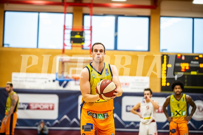 Basketball, Admiral Basketball Superliga 2019/20, Grunddurchgang 3.Runde, Traiskirchen Lions, UBSC Graz, Anton Maresch