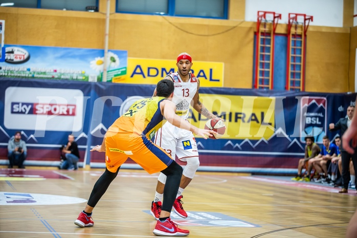 Basketball, Admiral Basketball Superliga 2019/20, Grunddurchgang 3.Runde, Traiskirchen Lions, UBSC Graz, Shawn L. Ray (13)